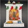 Other Christmas decorations - Christmas LED Fireplace Scene – Santa Delivering Gifts - BLUE STAR B.V.