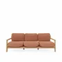 Lawn sofas   - Three seater sofa - FJAKA FURNITURE