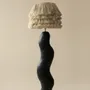 Floor lamps - Shadow Wool Sculptural Floor Lamp - PLETOSTUDIO