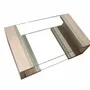 Coffee tables - MANILA Coffee Table in Natural Travertine Marble and Glass - MEDDEL