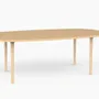 Mobilier et rangements pour bureau - CAST — Table de salle à manger ovale minimaliste en bois de chêne - MOR