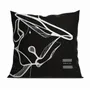 Coussins textile - Coussin décoratif Black Mobali  45 x 45 - Design by BRASS - ARTDECORIS