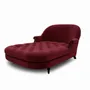 Lounge chairs for hospitalities & contracts - Victoria XL Origins Bordeaux| Chaise longue - CREARTE COLLECTIONS