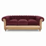 Sofas for hospitalities & contracts - Chesterfield Essence Bordeaux Plus |Sofa - CREARTE COLLECTIONS