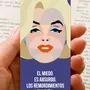 Cadeaux - Marque-page Geo Marilyn avec phrase en français - KALIDOSKOPIO