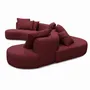 Sofas for hospitalities & contracts - Organic Gamma Bordeaux |Bespoke Organic Sofa - CREARTE COLLECTIONS