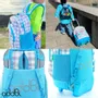 Bags and backpacks - oddBi Happy Check LED Lighting Trolley Backpack - ODDBI