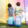 Bags and backpacks - oddBi Happy Check LED Lighting Trolley Backpack - ODDBI
