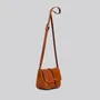 Bags and totes - Jay - Small Leather Crossbody Bag in Grainy Tan - MIMI BERRY