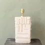 Table lamps - Stripes a handmade ceramic lamp - STUDIO WILD ORANGE