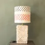 Table lamps - Stripes a handmade ceramic lamp - STUDIO WILD ORANGE