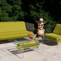 Lawn sofas   - MW08 design sofa — Cast PMMA walls, honeycomb foam seat - KUUMO DESIGN