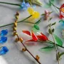 Floral decoration - ARTIFICIAL GLASS FLOWER - AMABRO