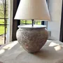 Table lamps - Sol de Serra - Ceramic table lamp - rustic lighting - ARTISAN BY MF
