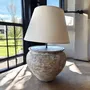 Table lamps - Sol de Serra - Ceramic table lamp - rustic lighting - ARTISAN BY MF