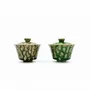 Tea and coffee accessories - Tea Ware Gaiwan | Green Tone - GLAZARA