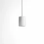 Hanging lights - BULB - Small Cylinder Ceiling Lamp in Glass with Customizable Cable - MOR