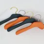 Walk-in closets - Hangers sheathed with leather, PU leather or microfiber, Elegance coll - MON CINTRE