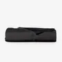 Bed linens - Sateen Flat sheet, 150x260cm, Black - DILIOS
