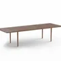 Dining Tables - CAST – Minimalist Extensible Dining Table in Walnut Wood - MOR