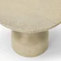 Tables basses - PESO — Table d'appoint ronde minimaliste en pierre calcaire, petite - MOR