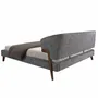 Beds - Grey fabric bed - ANGEL CERDÁ