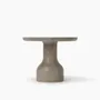 Tables basses - PESO — Table d'appoint ronde en pierre calcaire, taille moyenne - MOR