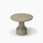 Tables basses - PESO — Table d'appoint ronde en pierre calcaire, taille moyenne - MOR