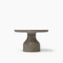 Tables basses - PESO — Table d'appoint ronde minimaliste en pierre calcaire, petite - MOR