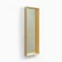 Mirrors - CAMPO – Minimalist Wall Mirror in Oak Wood, Large - MOR