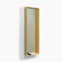 Mirrors - CAMPO – Minimalist Wall Mirror in Oak Wood, Large - MOR