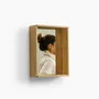 Mirrors - CAMPO – Minimalist Wall Mirror in Oak Wood, Small - MOR