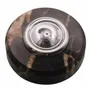 Outdoor decorative accessories - D70 Marble Doorbell with Chrome Collar - LA FÉE SONNETTE