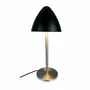 Table lamps - OULU Table lamp black - brushed steel - DYBERG LARSEN
