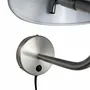 Wall lamps - OULU Wall light black - brushed steel - DYBERG LARSEN