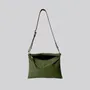 Bags and totes - New Musette - Waxed Cotton Crossbody bag in Light Green - MIMI BERRY