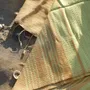Bath towels - ORGANIC COTTON FOUTA - SAND Collection - SAND & PISTACHIO Color - KARAWAN AUTHENTIC