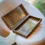 Cadeaux - Ensemble d'échecs et de backgammon - Mosaic - MAISON ROSHI - LUXURY ENTERTAINMENT CABINETS