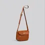 Bags and totes - Eve - Medium Sized Shoulder Bag in Grainy Tan Leather - MIMI BERRY