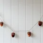 Guirlandes et boules de Noël - Acorn Garland - WE LOVE SEASONS