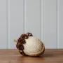 Other Christmas decorations - Pinecone and Fabric Acorns (Cream) - WE LOVE SEASONS