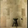 Crockery - Second choice travertine tiles (natural) - Opus: 4 sizes, 1.2 cm - LIGERIO