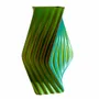Aménagements pour bureau - Vase « Directions » | Tropical | Rose, citron vert et turquoise - AUURA