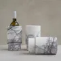 Plats et saladiers - WHITE LILAC MARBLE VASE - WINE COOLER - KIWANO CONCEPT
