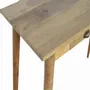 Desks - Artisan Furniture Solid Wood 2 Drawer Nordic Writing Desk, Beige - ARTISAN FURNITURE