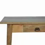 Desks - Artisan Furniture Solid Wood 2 Drawer Nordic Writing Desk, Beige - ARTISAN FURNITURE