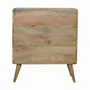Chiffonniers - Artisan Furniture Commode Courbe, 3 Tiroirs, Oak-ish, Marron - ARTISAN FURNITURE