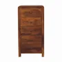 Chiffonniers - Artisan Furniture Commode Haute Aspen en Bois Massif, 5 Tiroirs avec Pieds, Marron - ARTISAN FURNITURE