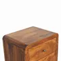 Chiffonniers - Artisan Furniture Commode Haute Aspen en Bois Massif, 5 Tiroirs avec Pieds, Marron - ARTISAN FURNITURE