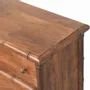 Chests of drawers - Artisan Furniture Solid Wood Bamboo Carved 3-Drawer Chest, Brown - ARTISAN FURNITURE